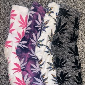 Four Pairs of HUF Socks🍁